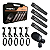 Kit De 5 Microfones KSR Para Bateria C/ Bumbo E Percussão KM-5X – KMF37 - Imagem 1
