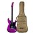 Kit Guitarra Seizi Fun Katana Musashi HSS Dark Purple Sparkle Amplificador - Imagem 4