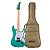 Kit Guitarra Seizi Fun Katana Musashi HSS Turquoise Sparkle Amplificador - Imagem 4