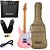 Kit Guitarra Seizi Fun Vintage Budokan Shell Pink Amplificador - Imagem 1