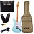 Kit Guitarra Seizi Fun Vintage Budokan Daphne Blue Meteoro 35GS - Imagem 1