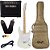 Kit Guitarra Seizi Fun Katana Musashi HSS MP Snow White Sparkle Meteoro 35GS - Imagem 1