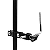 Kit Tamborim Torelli TT409 p/ bateria c/ clamp + haste completo - Imagem 4