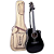 Violão Crafter Hd-250ce Preto Com Bag - Imagem 9