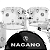 Bateria Nagano Garage Fusion 20 Bumbo 20 MWT Modern White Branca - Imagem 3