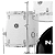 Bateria Nagano Garage Fusion 20 Bumbo 20 MWT Modern White Branca - Imagem 5