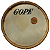 Alfaia Gope 22" Madeira Com Aro De Madeira - Afinacao De Corda Bme22 - Imagem 2