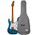 Guitarra Seizi Katana Musashi Plus Hss – Rm Quilted Royal Blue Gold - Imagem 1