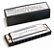 Gaita Harmonica Hohner Hot Metal Diatonica em G (SOL) - Imagem 1