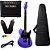 Kit Guitarra Tagima Tw88 PSPK Roxa Purple Sparkle telecaster humbucker Tw-88 + Amplificador - Imagem 1