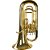 Bombardino Eufonio Harmonics HEU-1140L 4 Pistões Si Bemol Com Bocal + Case - Imagem 1