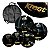 Kit Completo Pratos 14 16 18 20 + Bag Krest Harpy Color Preto - Imagem 1