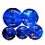 Kit Completo Pratos 14 16 18 20 + Bag Krest Harpy Color Azul - Imagem 2
