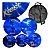 Kit Completo Pratos 14 16 18 20 + Bag Krest Harpy Color Azul - Imagem 1