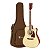 Violão Folk Eagle Ch889 NT Natural Elétrico Aço - Imagem 1