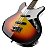 Baixo Tonante Jazzmine Sunset sunburst 4 cordas short scale Jazz Bass reduzido - Imagem 7