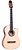 Violão Rozini RX515 Studio Flat Cutaway Ativo Verniz Fosco Louro Preto Nylon Eq Re-02 - Imagem 1