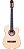 Violão Rozini RX515 Studio Flat Cutaway Ativo Verniz Fosco Louro Preto Nylon Eq Fishman Sonitone Cl3 - Imagem 1