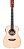 Violão Rozini RX120 Premium Mini Ativo Natural Brilhante Louro Preto Aço Com Bag - Eq Fishman Presys+ - Imagem 1