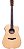 Violão Rozini RX320 Premium Folk 6c Cutaway Ativo Natural Brilhante Louro Preto Aço Bag Eq Presys+ - Imagem 1