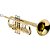 Trompete Harmonics BB HTR-300L Laqueado 53809 - Imagem 2