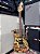 Guitarra Squier OBEY Graphic Ed Limitada Indonésia Seymour Tarraxa Trava Usada - Imagem 2