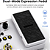Pedaleira Soran dual Stomp wah loop 125 efeitos Ir Bluetooth bateria p/ guitarra baixo violão - Imagem 10