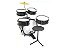 Bateria Criança Infantil Rock Baby Preto Completo + Chimbal - Imagem 2