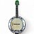 Banjo Rozini RJ11 Verde Caixa Larga Elétrico - Imagem 1