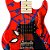 Kit Guitarra Infantil Criança Spider Man Phx Marvel Capa Bag - Imagem 4