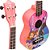 Ukulele Infantil Crianca Soprano Phx Frozen Afinador Ukpf2 - Imagem 3