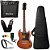 Guitarra sg Epiphone special E1 Walnut caixa amplificador sheldon - Imagem 1