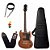 Kit Guitarra sg Epiphone E1 special Walnut Madeira capa Bag - Imagem 1