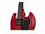 Kit Guitarra SG Epiphone Ve special Ebony Vermelho + capa Bag - Imagem 5