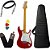 kit Guitarra Tagima TG530 Woodstock Vermelho Capa Bag - Imagem 1