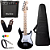 Guitarra Infantil Phx Isth 1/2 Preto Amplificador Sheldon - Imagem 1