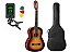 Kit Violão Harmonics Clássico Cordas Nylon Gna-111 Sunburst Capa Bag - Imagem 1