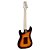 Guitarra Giannini 3 Singles G100 Sunburst E Vinho - Imagem 3