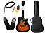 Kit Violão Giannini Folk Gdc 1 Ceq Sunburst capa - Imagem 1