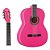 Violao Nylon Tagima Memphis Ac39 Cor Rosa Afinador Capa - Imagem 5