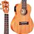 Kit Ukulele Elétrico Shelby concert Su23me Capa Bag - Imagem 4