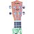 Kit Ukulele Elétrico Shelby concert Su23me Capa Bag - Imagem 9