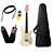 Kit Guitarra Tagima Tg500 Branco Strato Olympic White Capa Bag - Imagem 1