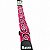Alça Correia Basso Rosa Pink Coração De19 Guitarra Violão Ba - Imagem 3