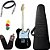 Guitarra Telecaster Strinberg Tc120s Preto Com Capa Bag Alça - Imagem 1