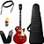 Guitarra Les Paul Strinberg Lps230 Vermelha Wr Com Capa Bag - Imagem 1