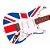 Kit Guitarra Eagle Sts001 Uk Inglaterra Caixa De Som Sheldon - Imagem 3