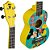 Ukulele Crianca Infantil Soprano Phx Disney Mickey Ukp-mk1 capa afinador - Imagem 3