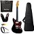 Guitarra Tagima Tw61 Woodstock Jazzmaster Preto Cubo Sheldon - Imagem 1