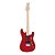 Kit Guitarra Strinberg Sgs180 Vermelho Strato Humbucker Capa Bag - Imagem 7